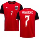 men's & kids Austria National Soccer Uniform 7 Marko Arnautović Jersey Home 2026 Red Activewear