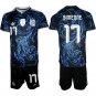 men's & kids Argentina Soccer Uniform suit 17 Giuliano Simeone Jersey set 2026 Away Activewear kit