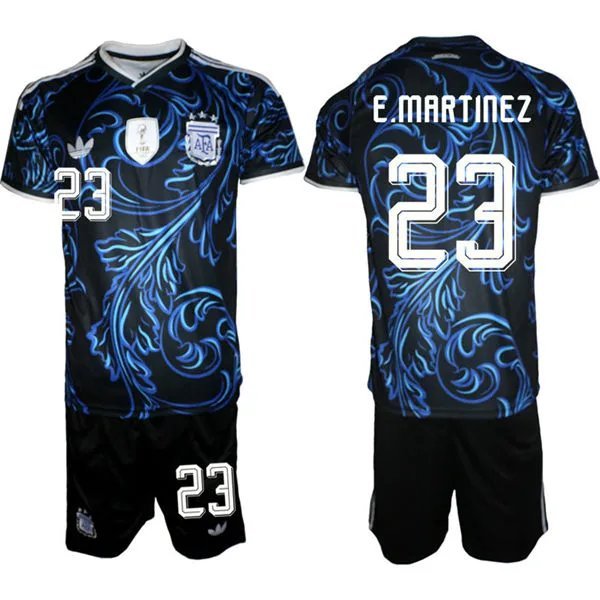 men's & kids Argentina Soccer Uniform suit 23 Emiliano Martinez Jersey set 2026 Away Activewear kit