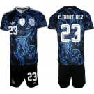 men's & kids Argentina Soccer Uniform suit 23 Emiliano Martinez Jersey set 2026 Away Activewear kit