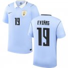 men's & kids Uruguay National Soccer Uniform 19 F.VINAS Jersey Home 2026 Activewear Blue Shirt