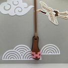 Handmade Leather Sandal Bag Charm