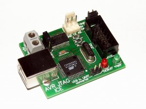3.3/5V ATMEL AVR JTAG ICE-programmer&debugger with USB to UART converter JTAGICE