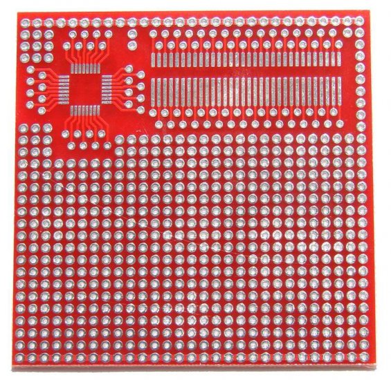 2 layers TQFP TQFP32 SOIC SMT prototype board ATMEL PIC.