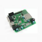 AT90USB162 ATMEL AVR board ISP USB joystick audio SD card RS232 LEDs AT90USB