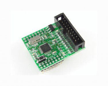 Header board with CORTEX-M3 STM32F100C4T6 microcontroller STM32 JTAG