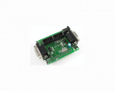 AVR-CAN AT90CAN128 ATMEL prototype board: CAN, RS232 UART, JTAG, ISP