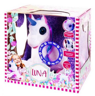 Interactive Unicorn, tells a fairy tale