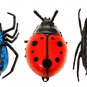 Nano insect in assortment running around