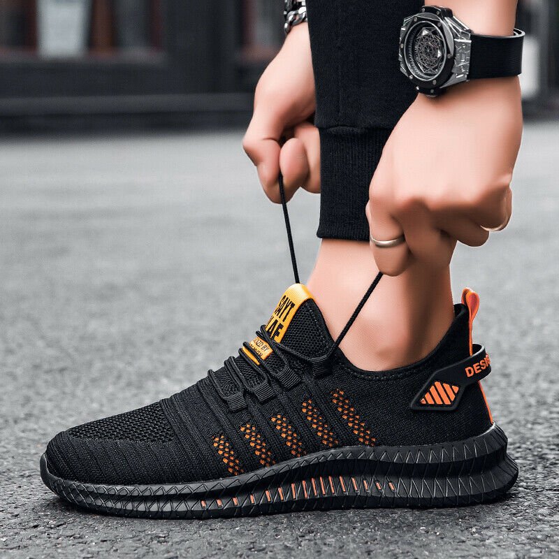 Men's Spots Running Shoes Outdoor Walking Athletic Sneakers Jogging Tennis Gym