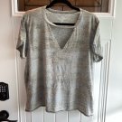American Eagle Camo Vneck T-shirt Size XLarge