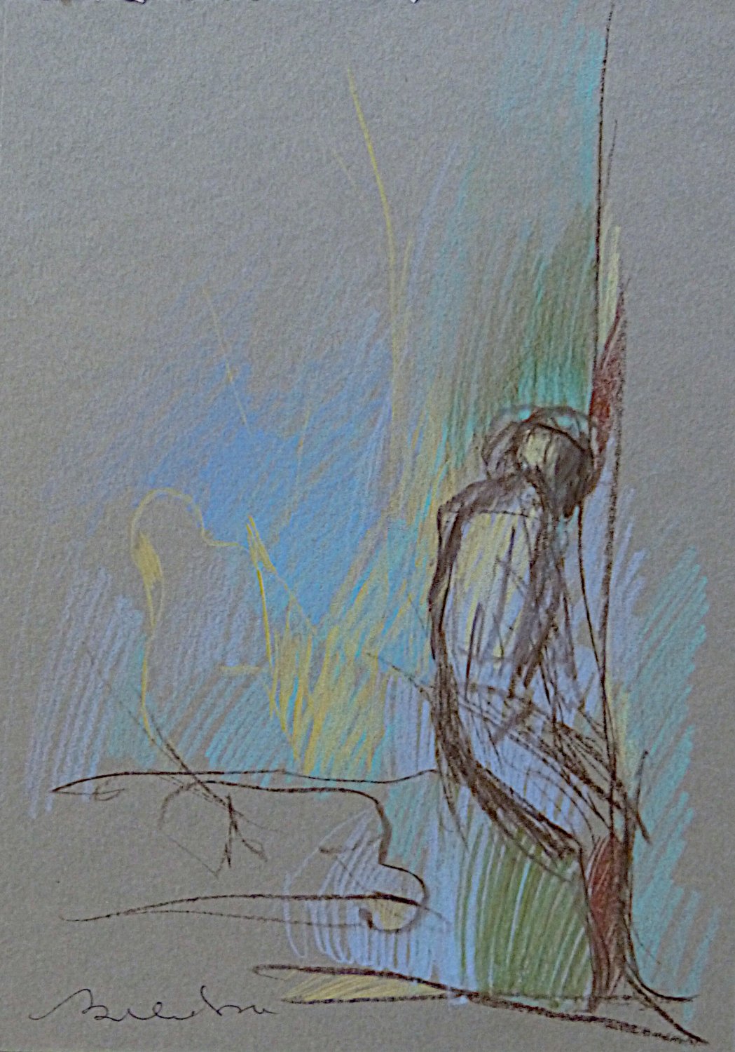 #7 - original drawing 21x15 cm
