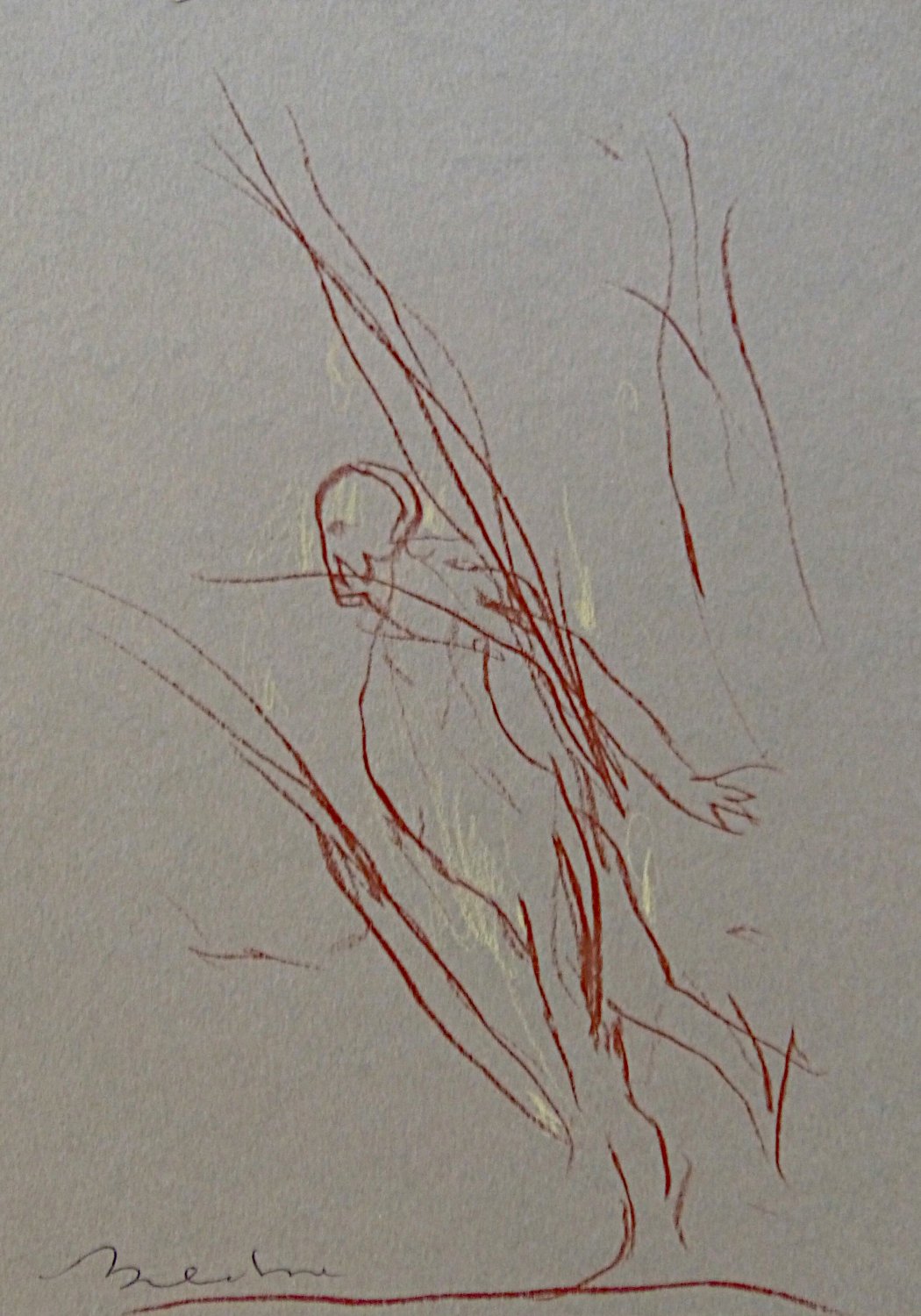 #9 - original drawing 21x15 cm