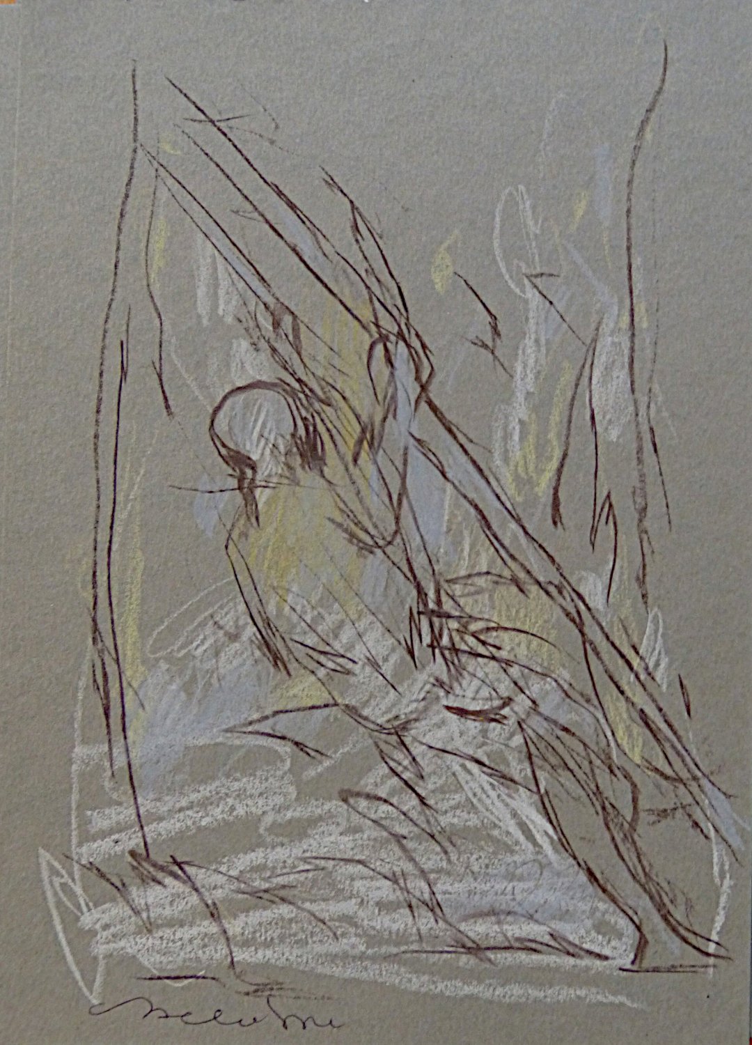 #13 - original drawing 21x15 cm