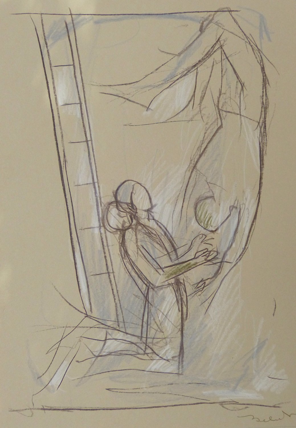 #21 - original drawing 29x21 cm