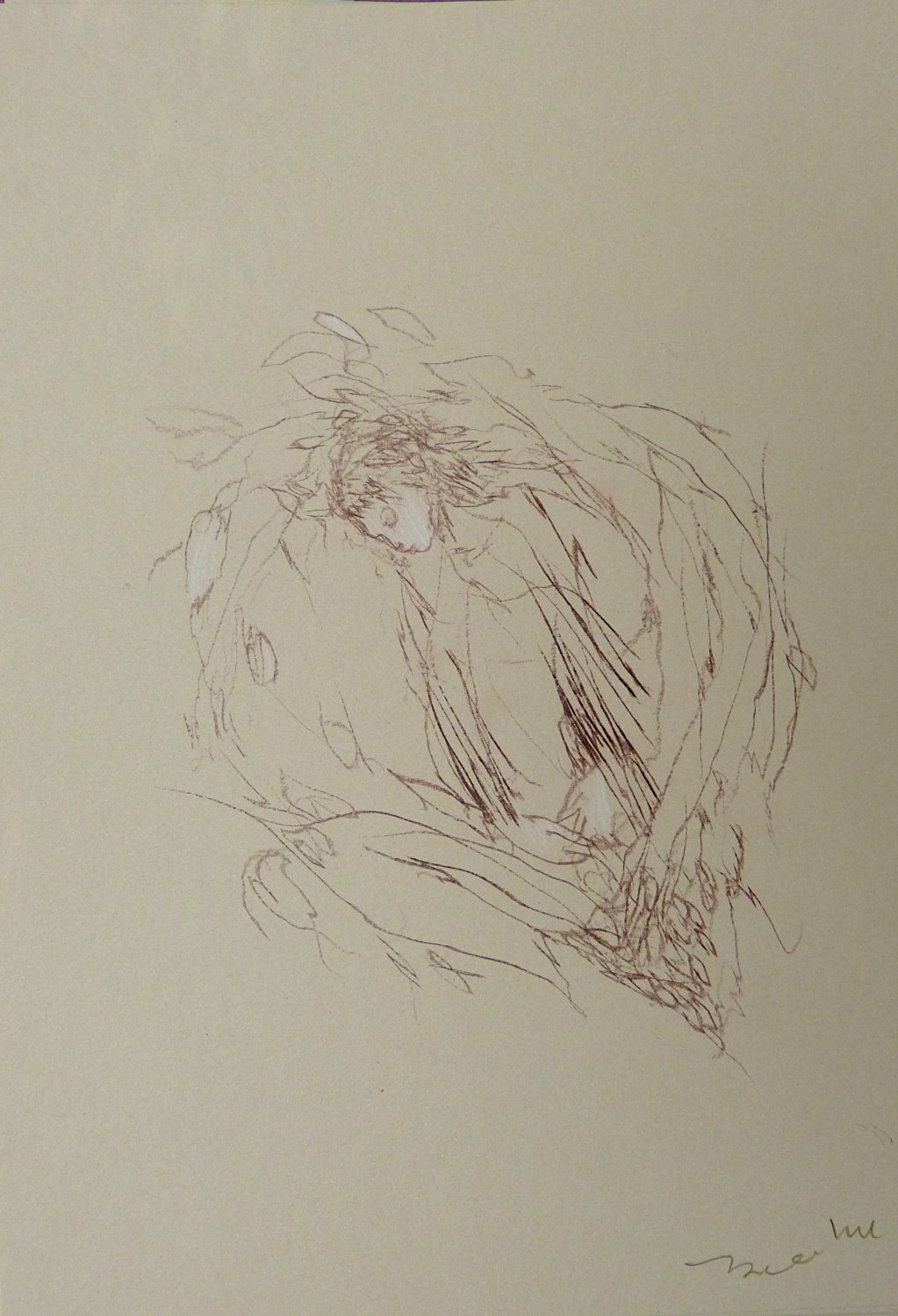 #26 - original drawing 29x21 cm
