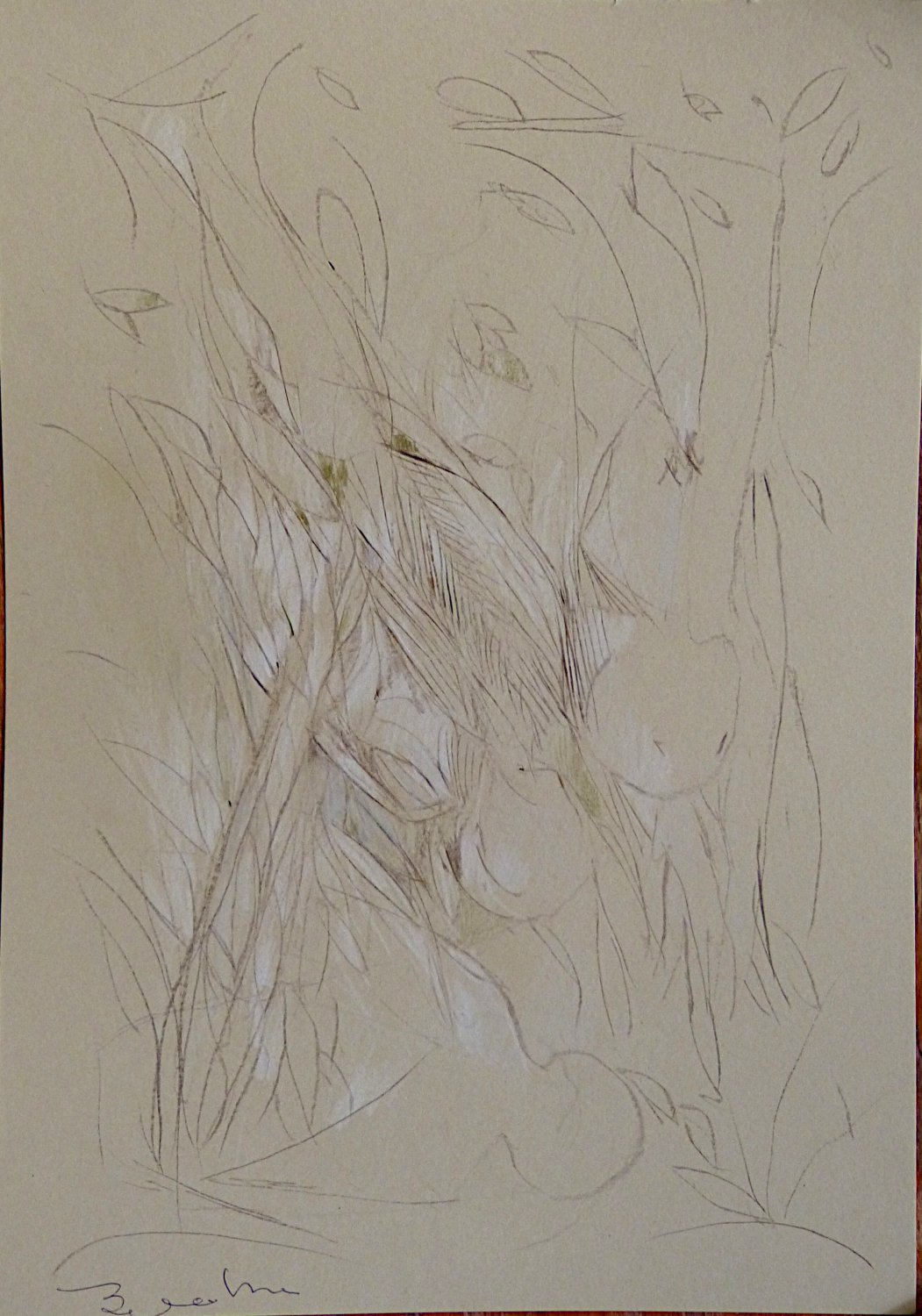 #43 - original drawing 29x21 cm