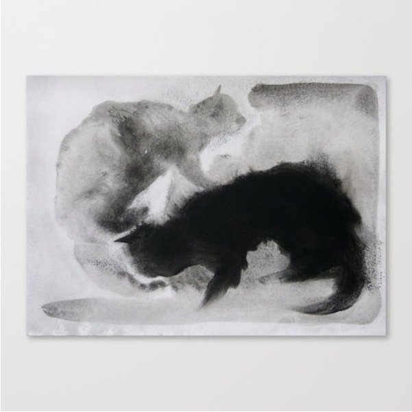 Two Persian Cats - Downloadable Art Print