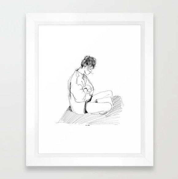 The Reader 1 - Downloadable Art Print