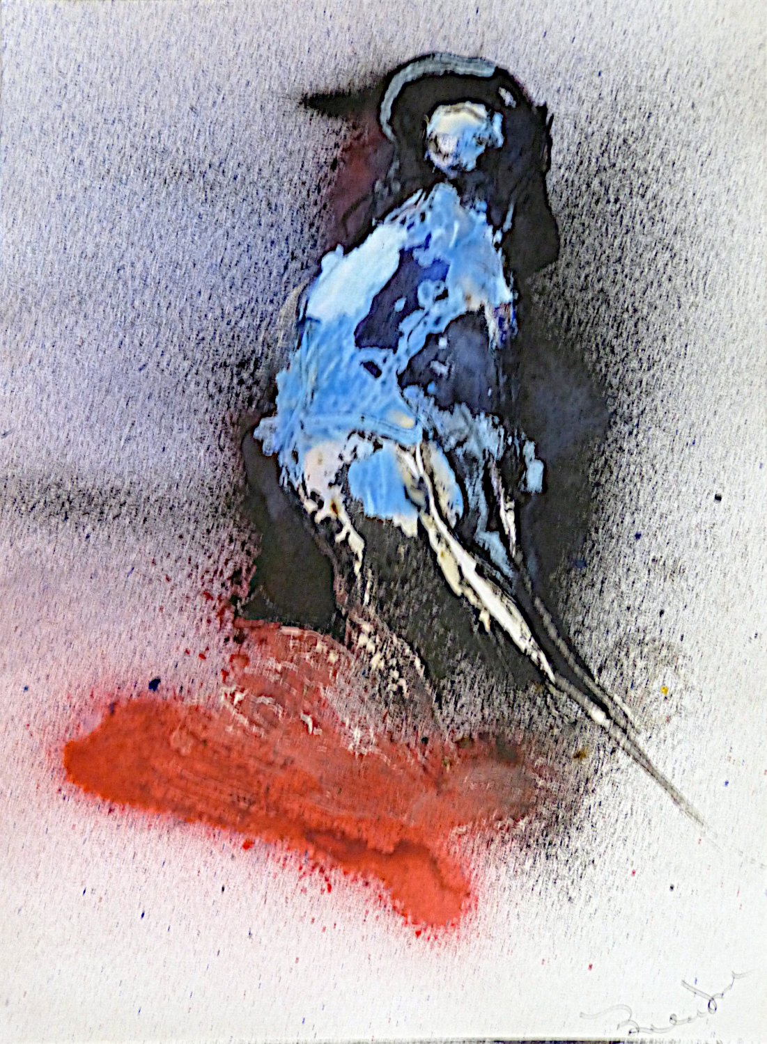 The Ghost 7 - original painting - 21x29 cm