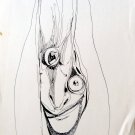 The Spooks 5 - original surrealist drawing - 21x29 cm