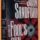 The Fool's Run by John Sandford (Previously Published Under the Name John Camp)