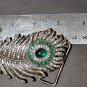 Peacock Feather Belt Buckle