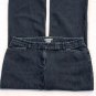Ann Taylor Flared Leg Jeans, Size 14, Dark Wash Blue Denim