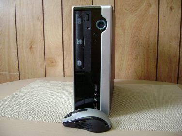 Mini Desktop E350 1.6GHZ 4GB DDR3 ATI HD 6450 120GB SSD WIN10 1 year warranty