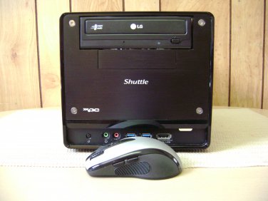 SHUTTLE SH67H3 I3-2120 3.3GHZ 8GB DDR3 GT 640 128GB SSD 500GB HD WIN10 90 days warranty