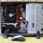 Small Slim Red Desktop I3-3240 3.4GHZ GTX750 8GB 256GB SSD WIN10 1 year warranty