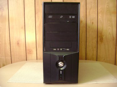 DESKTOP E8300 2.83GHZ 4GB DDR2 NVIDIA GT 630 60GB SSD WIN10 30 days warranty