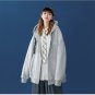 Athletic Women Hooded Hoodie Jacket Outwear Plus Size Coat Activewear Light Grey Kangaroo Pockets