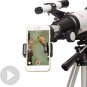70mm Aperture 400mm AZ Mount Astronomical Refracting Telescope for Kids Beginners