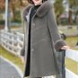 Down jacket medium and long fox fur collar middle-aged and elderly mothers' new winter Hooded