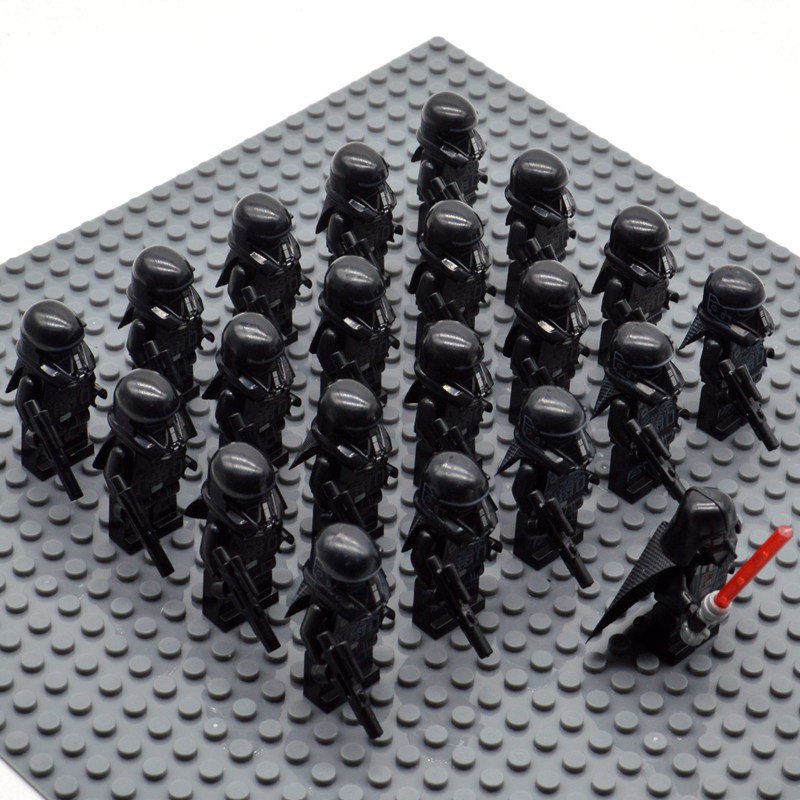 Star Wars Death Troopers with Darth Vader Minifigures China Block Figures Set SW41