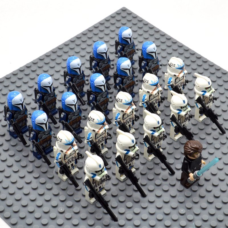 Star Wars 501 Legion with Anakin Skywalker Minifigures China Block Figures Set SW29