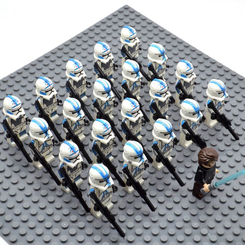 Star Wars 501 Legion with Anakin Skywalker Minifigures China Block Figures Set SW26