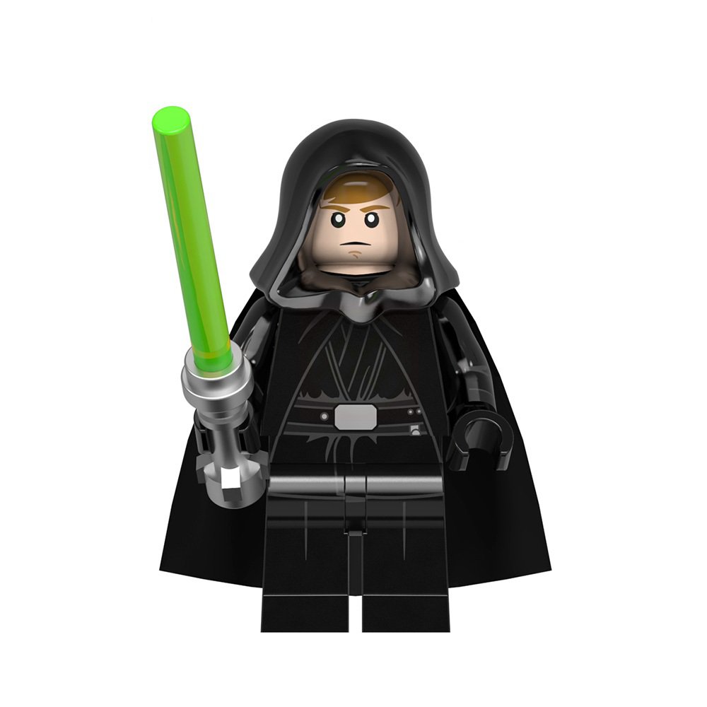 Mandalorian Luke Skywalker Custom Block Figure Minifigure Custom Lego Compatible Toy WM2209