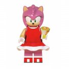 Sonic Amy Rose Block Figure Minifigure Toy Doll Collectible Action Figure WM931