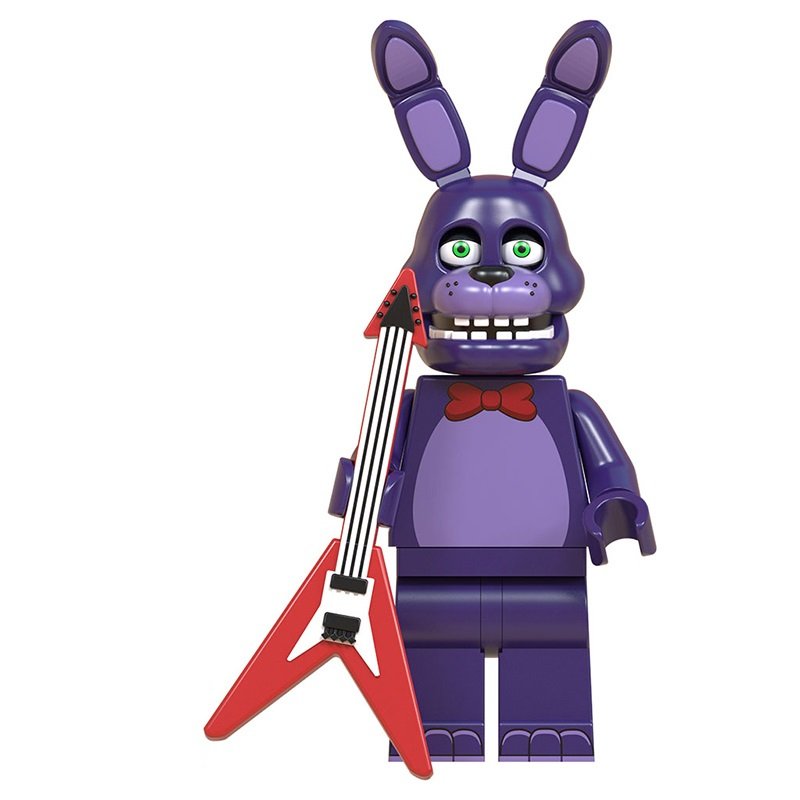 FNAF Bonnie Block Figure Minifigure Custom Lego Compatible Toy