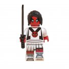 Cheerleader Deadpool Minifigure Custom Block Figure Lego Compatible Toy WM620