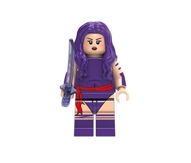 X-Men Psylocke Minifigure Custom Block Figure Lego Compatible Toy XH1426