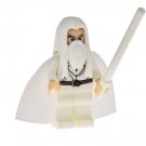 Lord of the Rings Gandalf the White Minifigure Custom Block Figure Lego Compatible Toy PG542