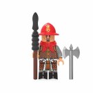 Ming Dynasty Warrior Minifigure Custom Block Figure Lego Compatible Action Figure KT670