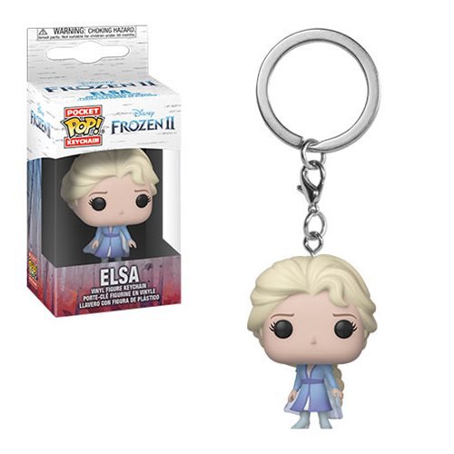 Frozen 2 Elsa Funko Pocket POP Keychain Action Figure Vinyl Minifigure Toy