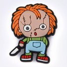 Chucky Chibi Horror Custom Shoe Charm for Crocs Sneakers Laces Shoe Jewelry