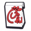 Chick fil a Chicken Sandwich Custom Shoe Charm for Crocs Sneakers Laces Shoe Jewelry