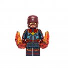 Captain Marvel Minifigure Custom Block Figure Minifig Lego Compatible Toy XH1150