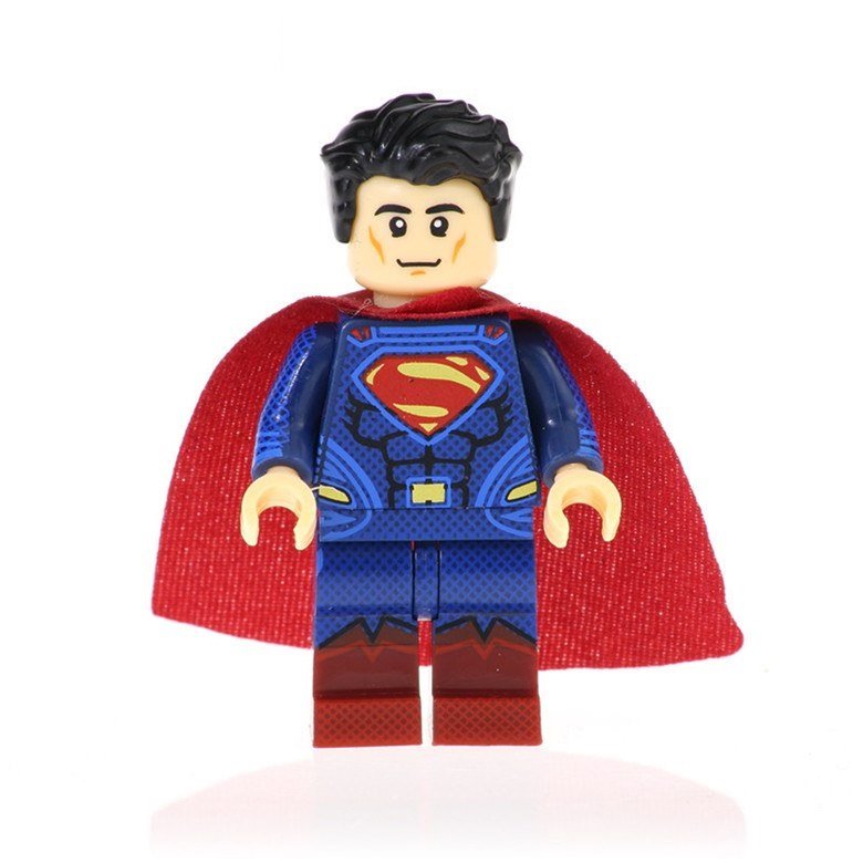 Superman DC Comics Minifigure Custom Block Figure Minifig Lego ...